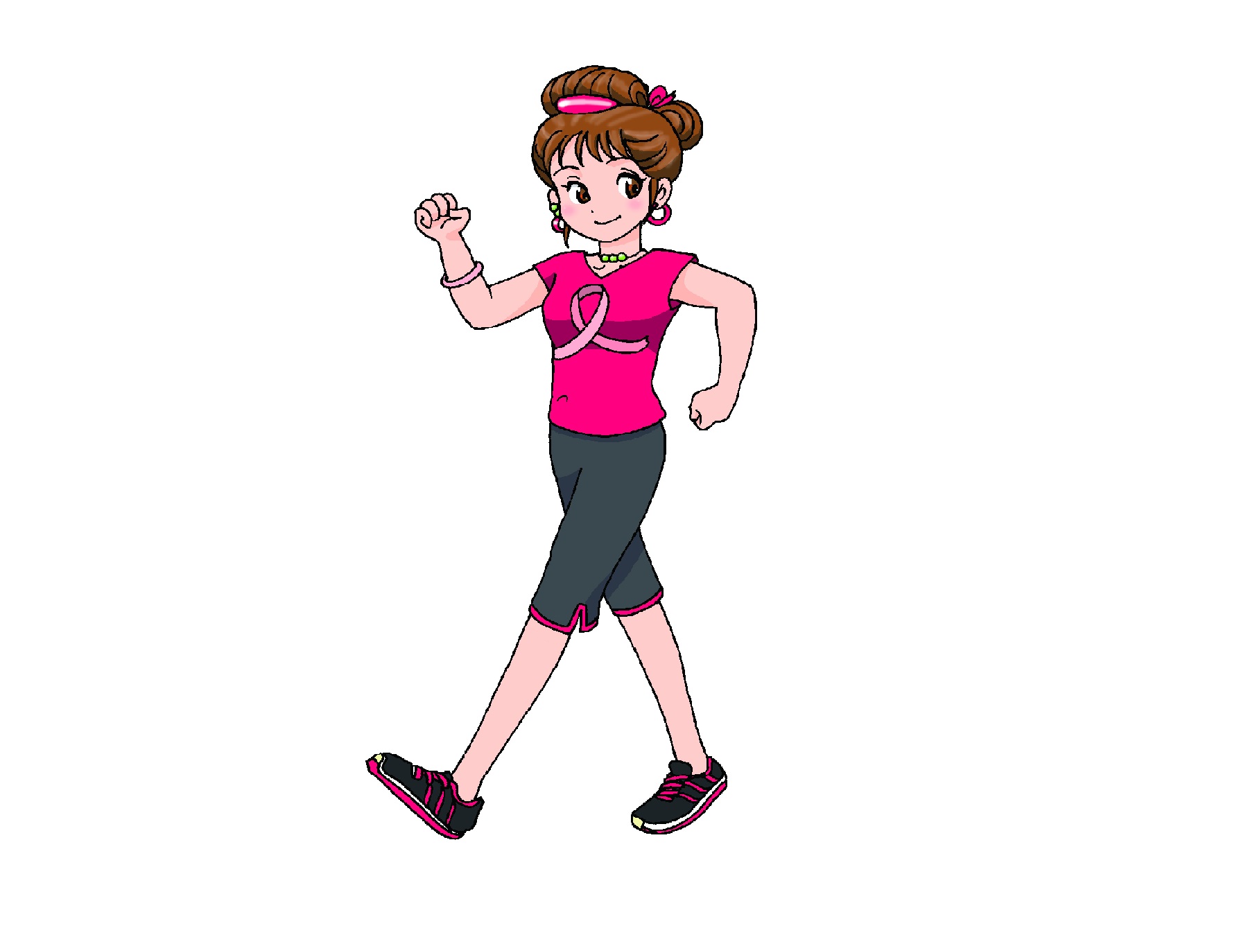 ピンクリボンウォーク【健康スポーツフェスティバル2024 inひたちなか